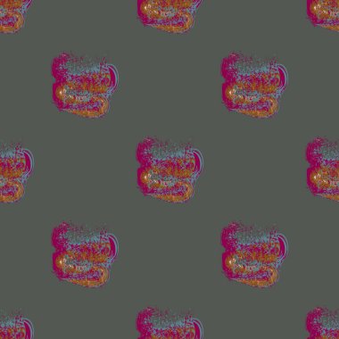 Suluboya soyut lekesi seamless modeli