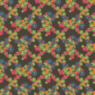 soyut geometrik renkli Dikişsiz desen arka plan için vektör çizim