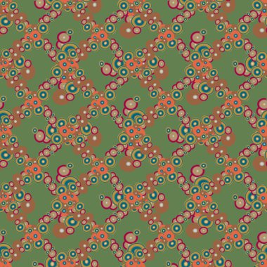 soyut geometrik renkli Dikişsiz desen arka plan için vektör çizim