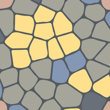 soyut renkli mozaik seamless modeli