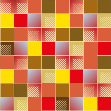 soyut geometrik renkli seamless modeli. vektör çizim