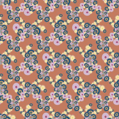 soyut geometrik renkli Dikişsiz desen arka plan için vektör çizim