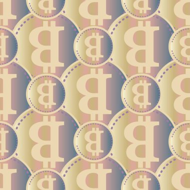 bitcoins parlak parlak pahalı sikkeleri ile Seamless modeli 