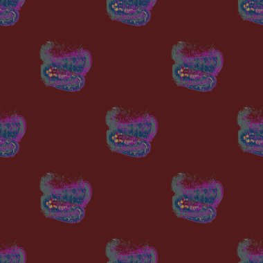 Suluboya soyut lekesi seamless modeli