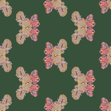 soyut dikişsiz desen, vektör illüstrasyonu