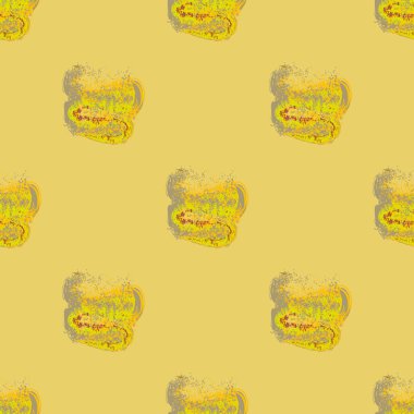 Suluboya soyut lekesi seamless modeli