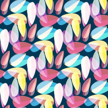 Renkli soyut geometrik Dikişsiz desen arka planı için