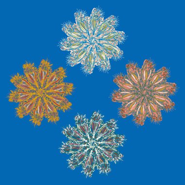 Arka plan için renkli seamless modeli. 