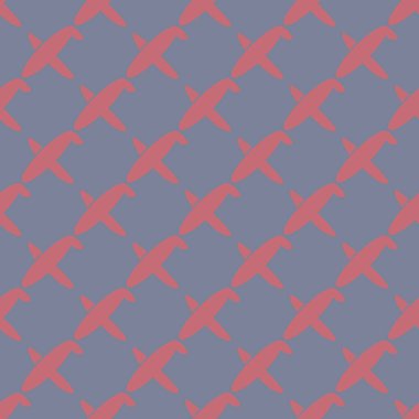 Uçak, vektör çizim seamless modeli