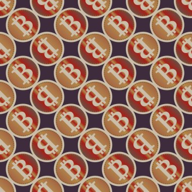 bitcoins parlak parlak pahalı sikkeleri ile Seamless modeli 