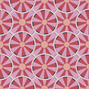 soyut geometrik renk desenli vektör çizimi