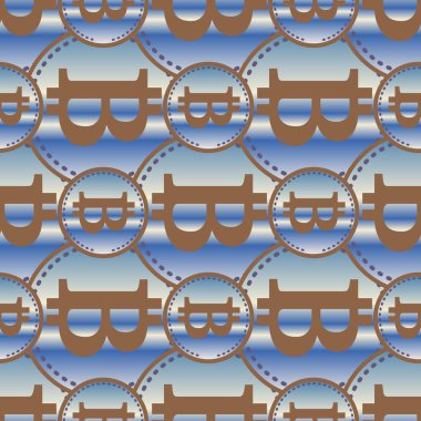 bitcoins parlak parlak pahalı sikkeleri ile Seamless modeli 