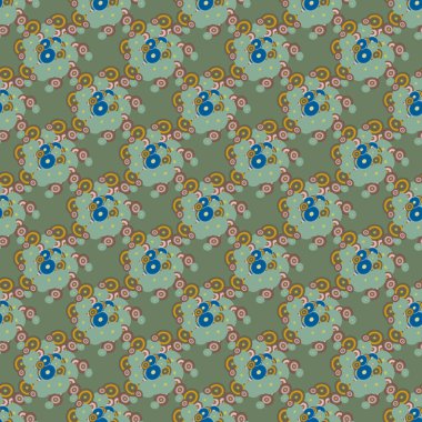 soyut geometrik renkli Dikişsiz desen arka plan için vektör çizim