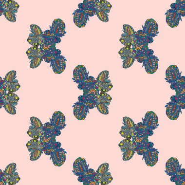 soyut dikişsiz desen, vektör illüstrasyonu