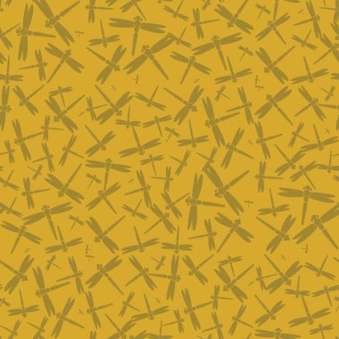 Dekoratif renkli seamless modeli ile şirin yusufçuk