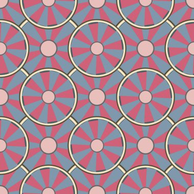 soyut geometrik renk desenli vektör çizimi