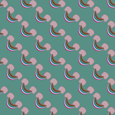 Gökkuşağı seamless modeli. Gökkuşağı Dizayn Tekstil, iç tasarım, keten, vb için. Şirin soyut çocuklar arka plan.