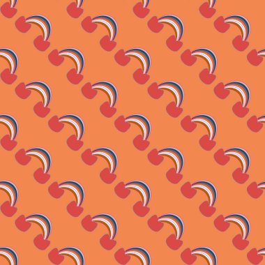 Gökkuşağı seamless modeli. Gökkuşağı Dizayn Tekstil, iç tasarım, keten, vb için. Şirin soyut çocuklar arka plan.