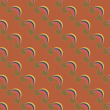 Gökkuşağı seamless modeli. Gökkuşağı Dizayn Tekstil, iç tasarım, keten, vb için. Şirin soyut çocuklar arka plan.