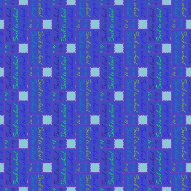 Okul hazırlıkları, arka plan için yeni dikişsiz desen. 