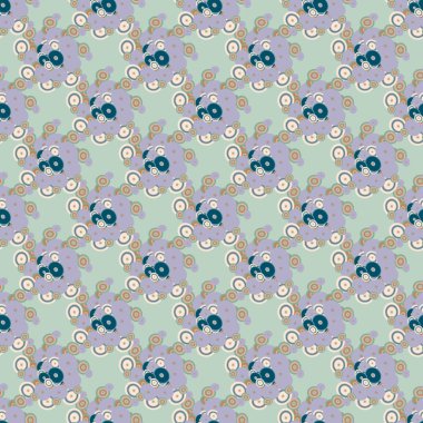 soyut geometrik renkli Dikişsiz desen arka plan için vektör çizim