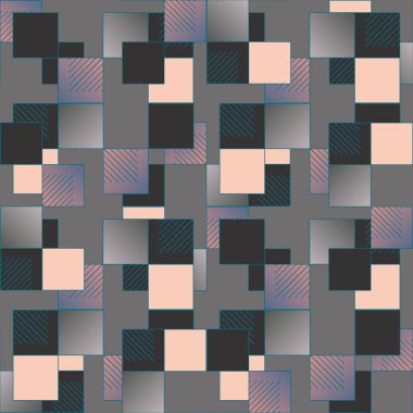 soyut geometrik renksiz desen