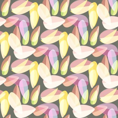 Renkli soyut geometrik Dikişsiz desen arka planı için