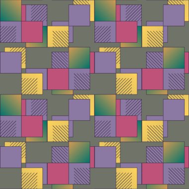 soyut geometrik renksiz desen