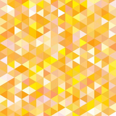 Sorunsuz üçgenler desen. Arka plan ile renkli geometrik şekiller. Vektör