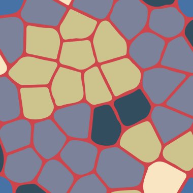 soyut renkli mozaik seamless modeli