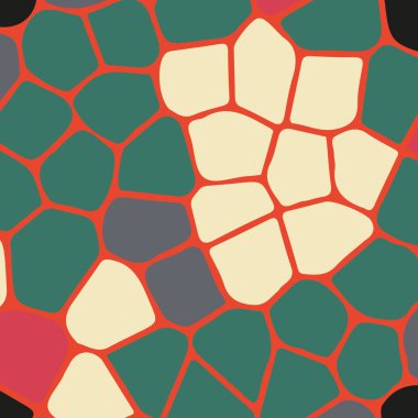 soyut renkli mozaik seamless modeli