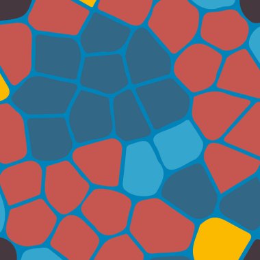 soyut renkli mozaik seamless modeli