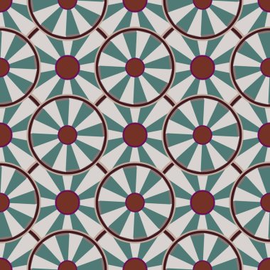 soyut geometrik renk desenli vektör çizimi