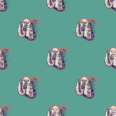 Suluboya soyut lekesi seamless modeli