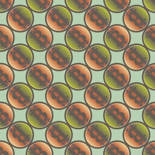 bitcoins parlak parlak pahalı sikkeleri ile Seamless modeli 