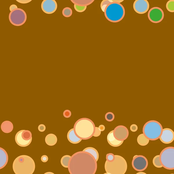 Fondo Abstracto Sin Costuras Con Círculos — Vector de stock