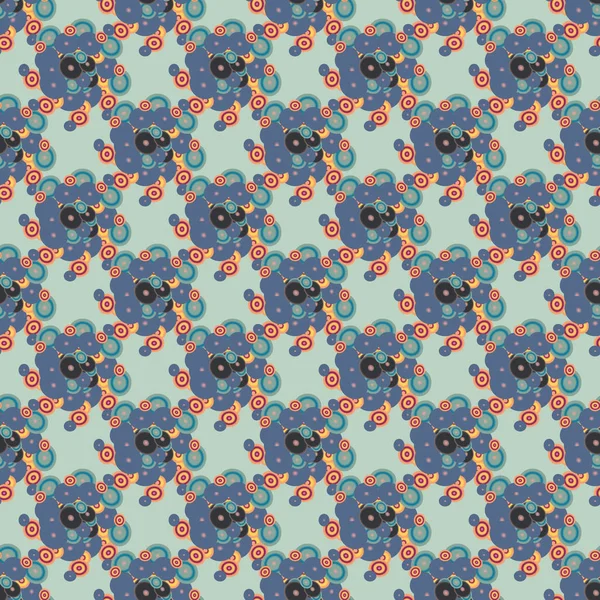 soyut geometrik renkli Dikişsiz desen arka plan için vektör çizim