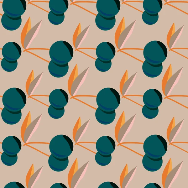 Kiraz için arka plan ile renkli seamless modeli. 