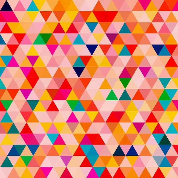 Abstract Geometric Colorful Seamless Pattern — Stock Vector