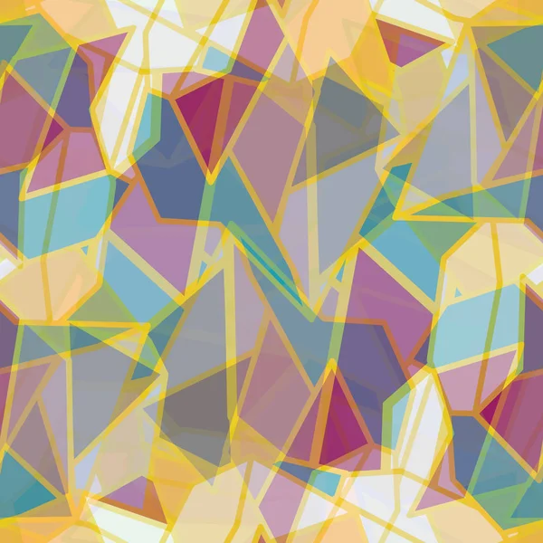 soyut geometrik renkli Dikişsiz desen arka plan için vektör çizim
