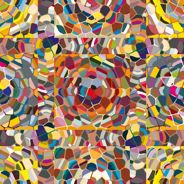 soyut renkli mozaik seamless modeli