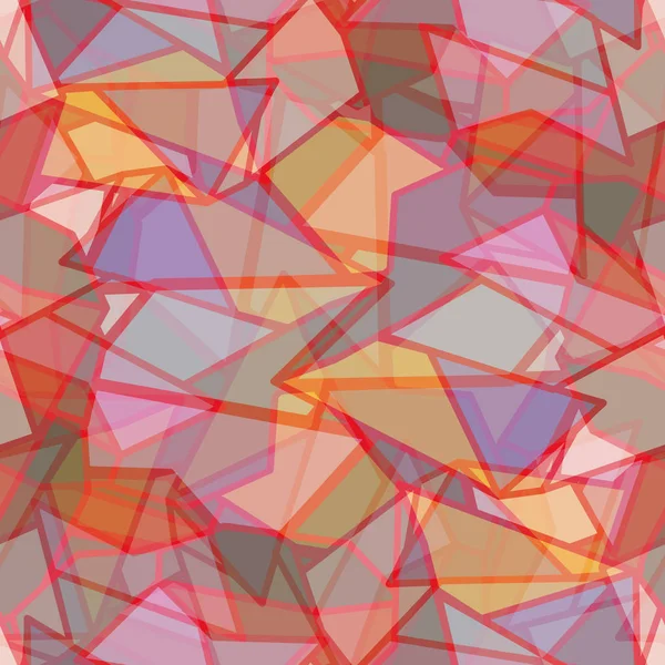 Vektorové Ilustrace Vzorku Abstraktní Geometrické Barevné Bezešvé Pozadí — Stockový vektor