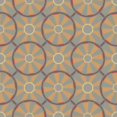 soyut geometrik renk desenli vektör çizimi