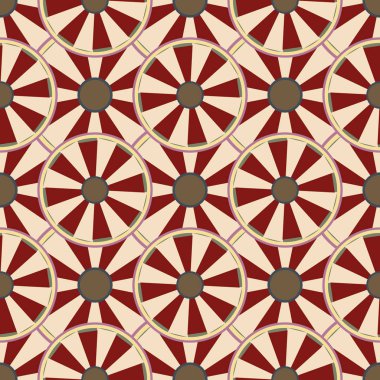 soyut geometrik renk desenli vektör çizimi