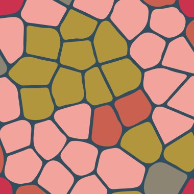 soyut renkli mozaik seamless modeli