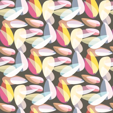 Renkli soyut geometrik Dikişsiz desen arka planı için