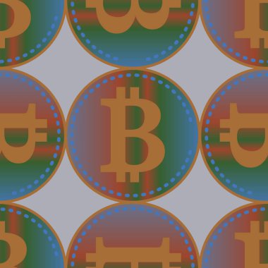 bitcoins parlak parlak pahalı sikkeleri ile Seamless modeli 