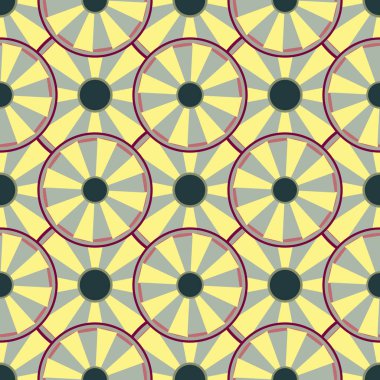 soyut geometrik renk desenli vektör çizimi