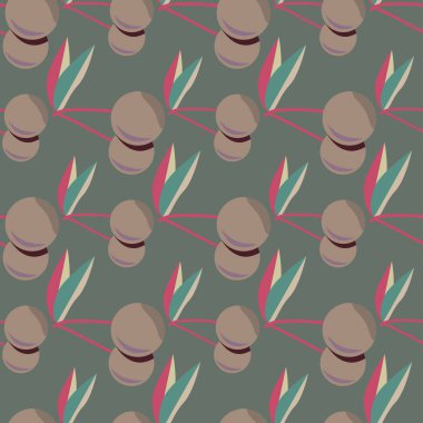 Kiraz için arka plan ile renkli seamless modeli. 