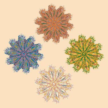 Stil zentangle yeni simetrik mandala doodle ile sanat esin kaynağı oldu. Duvar kağıdı, desen dolgularını, web sayfaları, yüzey dokuları için dekoratif nesne-ebilmek var olmak kullanılmış.